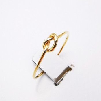 Bague Nœud Or Jaune 750 - 18 carats