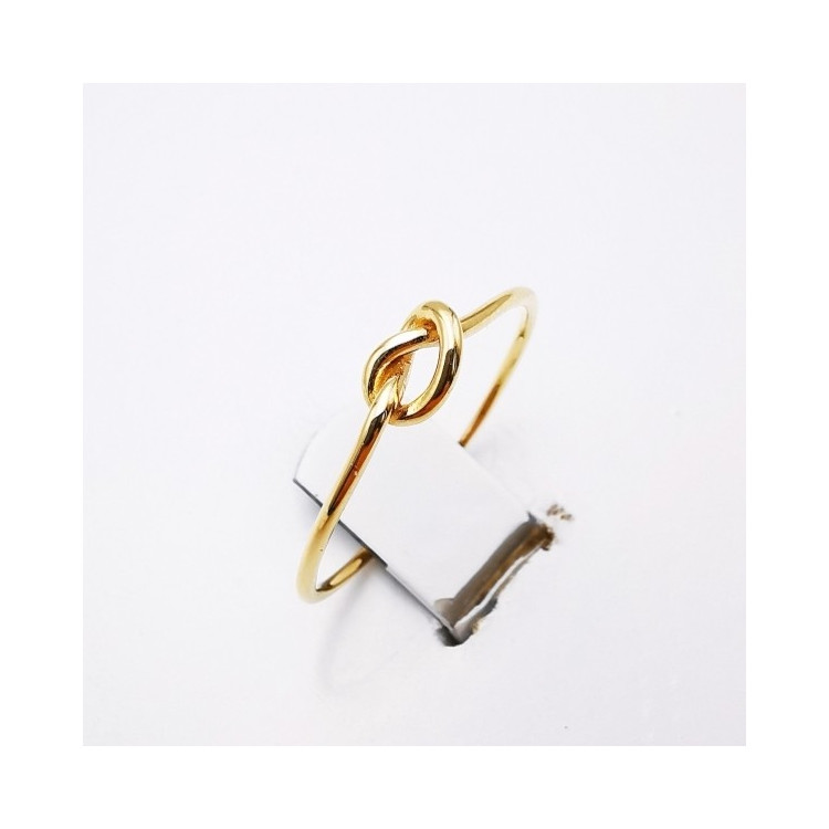 Bague Nœud Or Jaune 750 - 18 carats