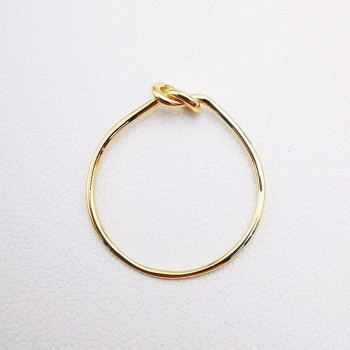 Bague Nœud Or Jaune 750 - 18 carats