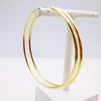 Créoles Grand Modèle Or Jaune 750 - 18 carats
