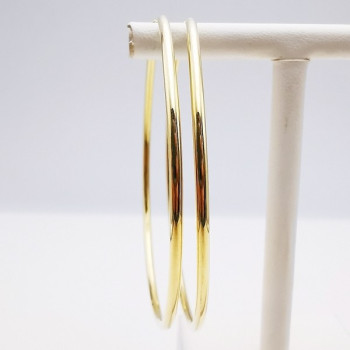 Créoles Grand Modèle Or Jaune 750 - 18 carats