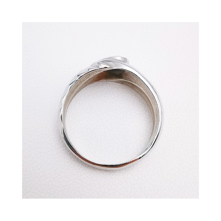 Bague Saphir Or Blanc 750 - 18 carats