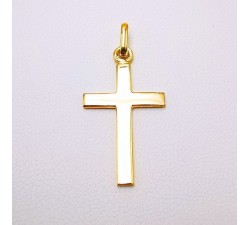 Croix Moyen Modèle Or Jaune 750 - 18 carats