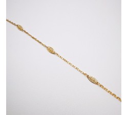 Bracelet Filigrane Or Jaune 750 - 18 carats