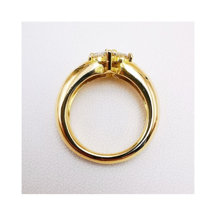 Bague Jardin Eternel Diamants Or Jaune 750 - 18 carats