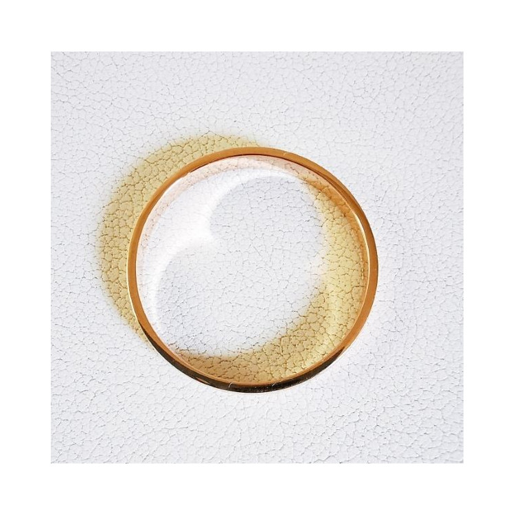 Alliance Hausmann 3 mm Or Rose 750 - 18 carats (demi bombée)