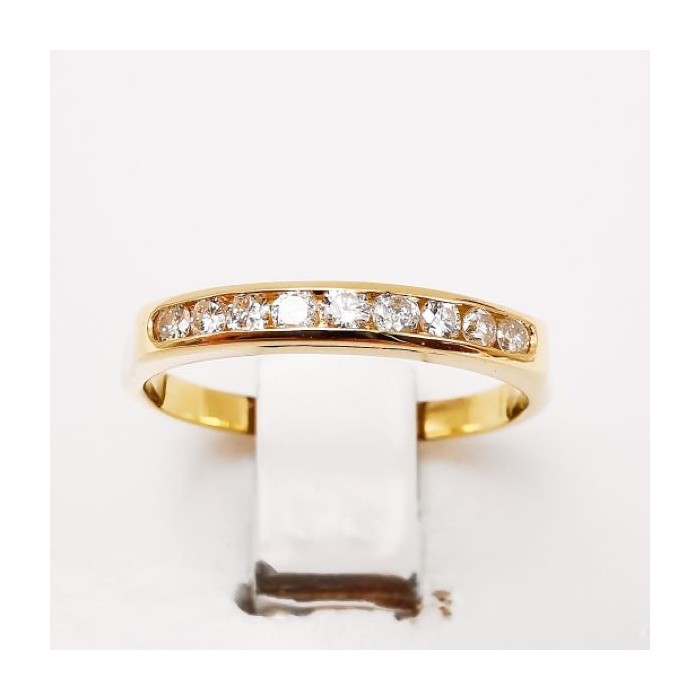 Alliance Diamants "Forever" Or Jaune 750 - 18 carats