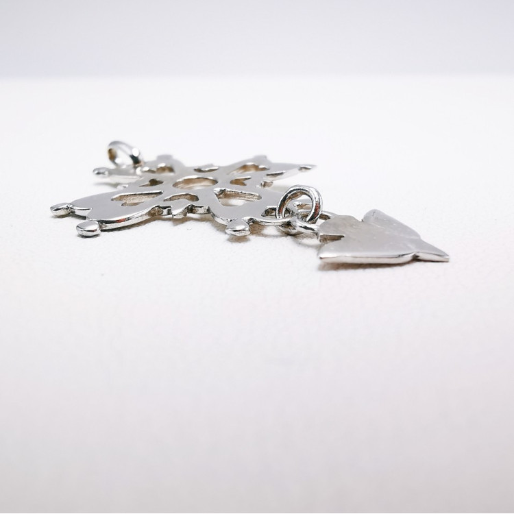 Croix Huguenote Argent
