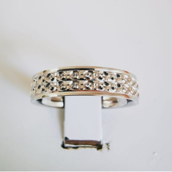 Alliance "Illuminé" Or Blanc 750 - 18 carats