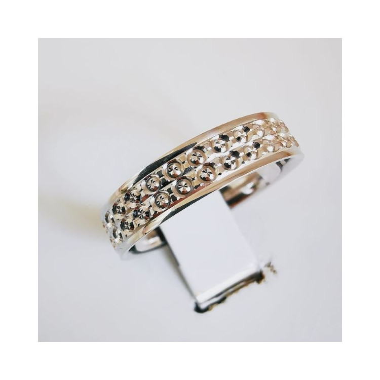 Alliance "Illuminé" Or Blanc 750 - 18 carats