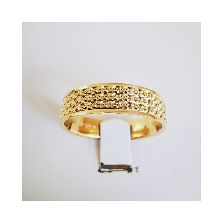 Alliance "Illuminé" Grand Modèle Or Jaune 750 - 18 carats
