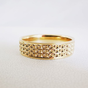 Alliance "Illuminé" Grand Modèle Or Jaune 750 - 18 carats