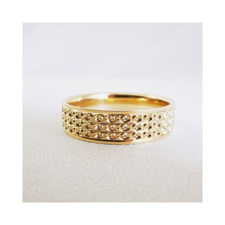 Alliance "Illuminé" Grand Modèle Or Jaune 750 - 18 carats