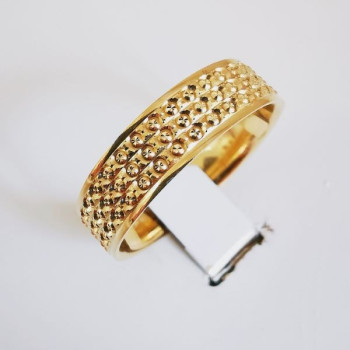 Alliance "Illuminé" Grand Modèle Or Jaune 750 - 18 carats