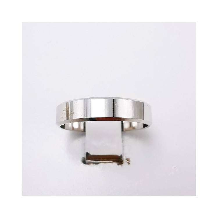 Alliance Tuileries 4 mm Or Blanc 750 - 18 carats (Ruban)