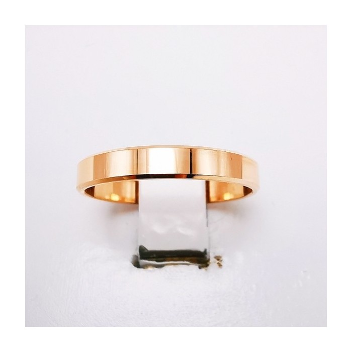 Alliance Tuileries 3 mm Or rose 750 - 18 carats (Ruban)