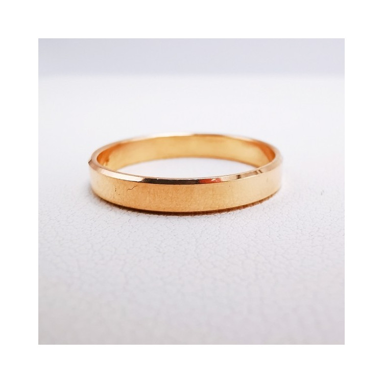 Alliance Tuileries 3 mm Or Rose 750 - 18 carats (Ruban)