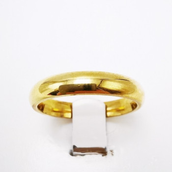 Alliance Champs Elysées Or Jaune 750 - 18 carats (Jonc Parisien)