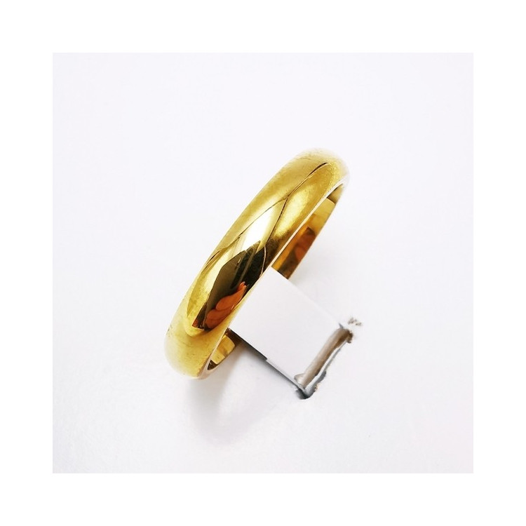 Alliance Champs Elysées Or Jaune 750 - 18 carats (Jonc Parisien)