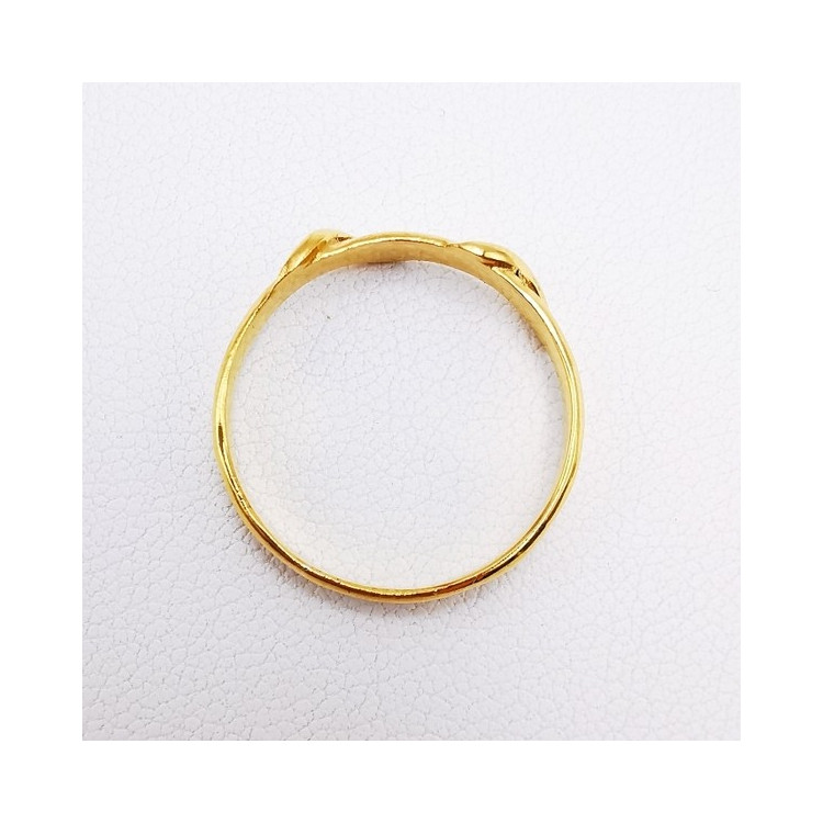 Alliance "S'enlacer" Or Jaune 750 - 18 carats