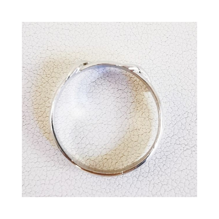 Alliance "S'enlacer" Or blanc 750 - 18 carats