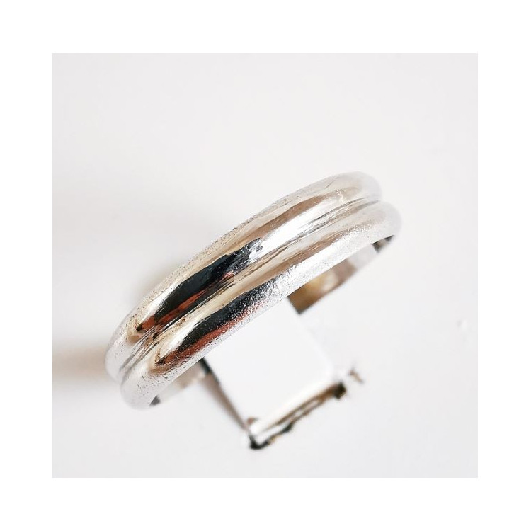 Alliance "Nous" Or Blanc 750 - 18 carats