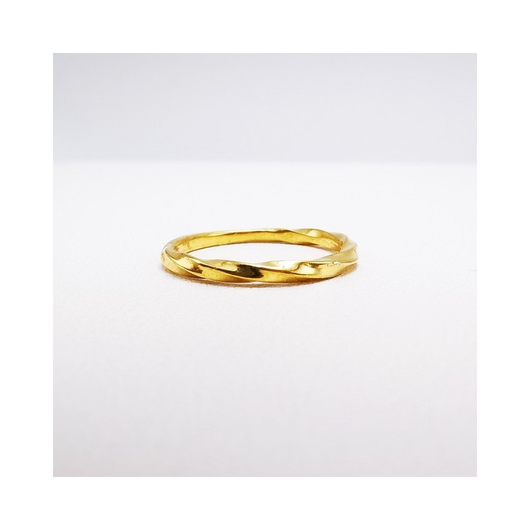Alliance "Baby Twist" Or Jaune 750 - 18 carats