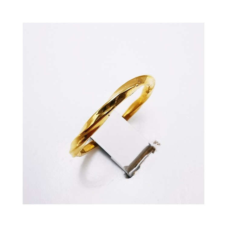 Alliance "Baby Twist" Or Jaune 750 - 18 carats