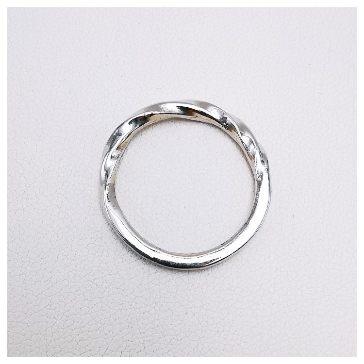 Alliance "Twist" Or Blanc 750 - 18 carats