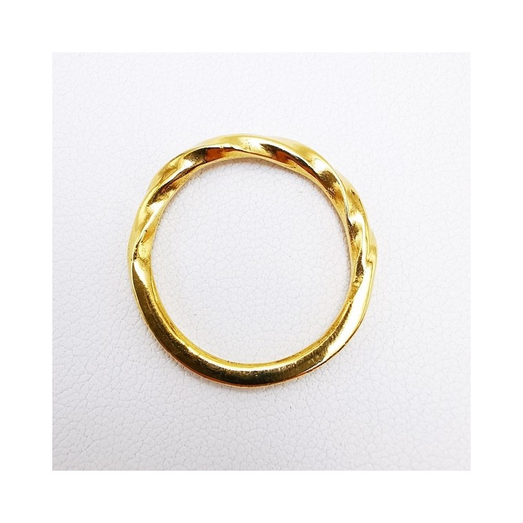 Alliance "Twist" Or Jaune 750 - 18 carats